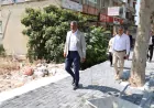 Hatay Büyükşehir Belediye Başkanı Mehmet Öntürk Defne’de prestij cadde çalışmalarını yerinde inceledi