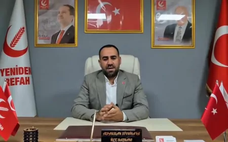Yeniden Refah Partisi Çekmeköy İlçe Başkanı Alparslan Sivrikaya: “Bu kantar bu yükü çekmiyor”