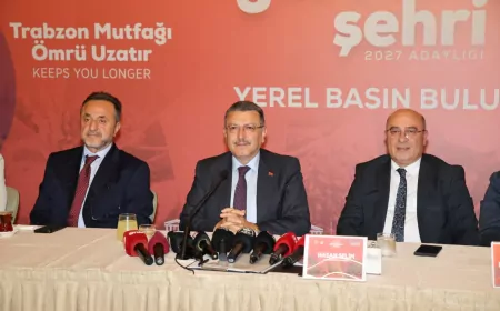 Trabzon Büyükşehir Belediye Başkanı Ahmet Metin Genç: “Trabzon mutfağı ömrü uzatır” UNESCO Gastronomi Şehri hedefi için adaylık süreci başlatıldı