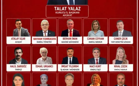 YENİ Parti Eskişehir Kurucu İl Yönetimi: “Adalet, demokrasi, liyakat ve halkın iktidarı için görevimize başlıyoruz”