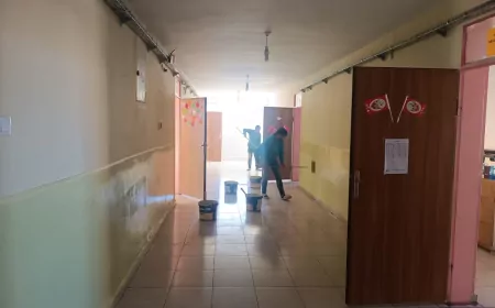 Mardin Büyükşehir Belediyesi Yeni Eğitim Öğretim Yılı Öncesinde Okullarda Bakım, Onarım ve Boya Çalışmalarını Sürdürüyor