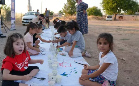 Diyarbakır Büyükşehir Belediyesi Gezici Müzik Atölyesi 13 mahallede yaklaşık bin 700 çocuğu sanatla buluşturdu
