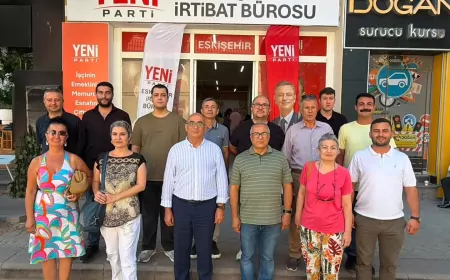 YENİ PARTİ ODUNPAZARI KURUCU İLÇE BAŞKANI RAHMİ ÇINAR: “ODUNPAZARI’NIN 85 MAHALLESİNE HALKTAN YANA SİYASET ANLAYIŞIMIZI TAŞIYACAĞIZ”