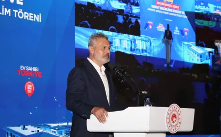Çevre, Şehircilik ve İklim Değişikliği Bakanı Murat Kurum: “Hatay’da sosyal konutlarla birlikte yeni yaşam ve ticaret alanlarını hayata geçiriyoruz”
