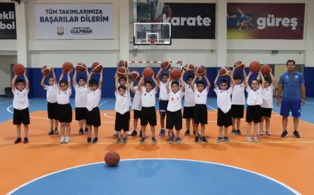 Şanlıurfa Büyükşehir Belediyesi Yaz Basketbol Kurslarıyla Çocuklar Yaz Tatilini Sporla Değerlendiriyor