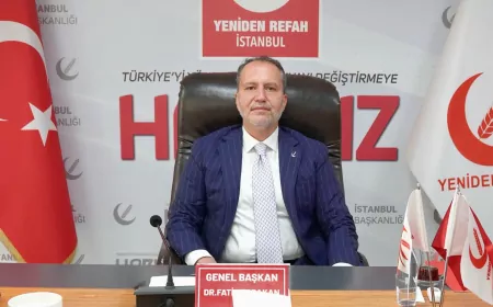 Yeniden Refah Partisi Genel Başkanı Dr. Fatih Erbakan: “Türkiye sorunun bir parçası haline getirilmek isteniyor”