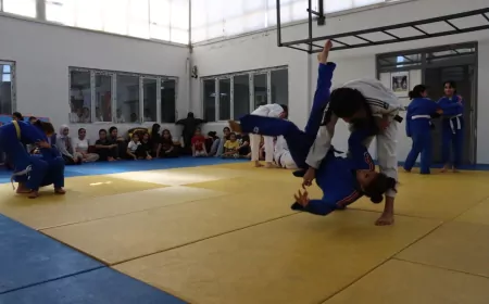 Şanlıurfa’da 2026 Yaz Spor Kurslarında Judo Kız Çocuklarından Yoğun İlgi Görüyor