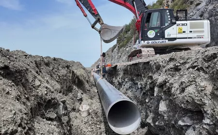 Hatay’da HATSU’nun 2 yıllık içme suyu hattı yatırımı 10 yıllık çalışmayı 384 kilometre aştı