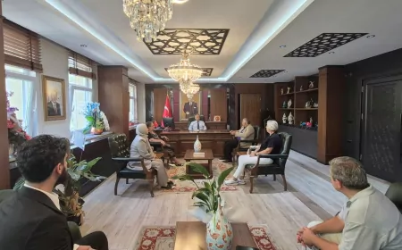 Odunpazarı Kent Konseyi’nden Kaymakam Ahmet Hikmet Şahin’e ilçenin öncelikli sorunlarına ilişkin ziyaret