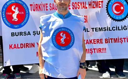 Türkiye Sağlık İşçileri Sendikası Eskişehir İl Başkanı Uğur Özatak: “Yeni rektör sağlık işçisini görmeli, çalışanın sesini duymalı”