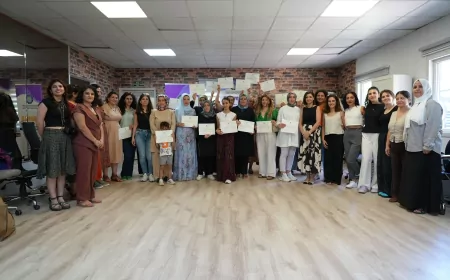 Diyarbakır’da mesleki atölyeleri tamamlayan 50 kadın üretim alanlarına yeni becerilerle katılıyor