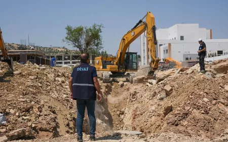 DİSKİ Dicle’de yeni yerleşim alanına içme suyu ve kanalizasyon hatlarını tamamladı