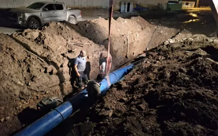 Payas’ta ana içme suyu hattındaki arıza gece süren çalışmayla giderildi