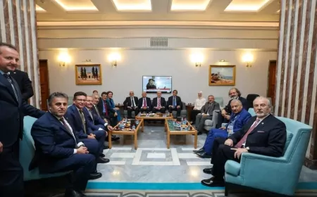 TBMM Başkanı Numan Kurtulmuş, İktidar ve Muhalefet Kulislerini Ziyaret Etti