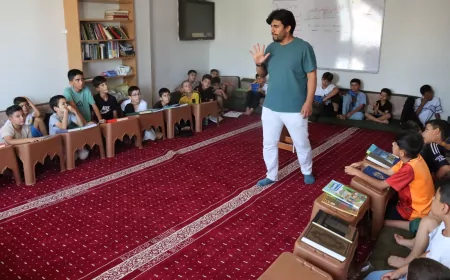 Şanlıurfa Büyükşehir Belediyesinin Yaz Kurslarında Çocuklara Kur’an-ı Kerim ve Dini Değerler Eğitimi