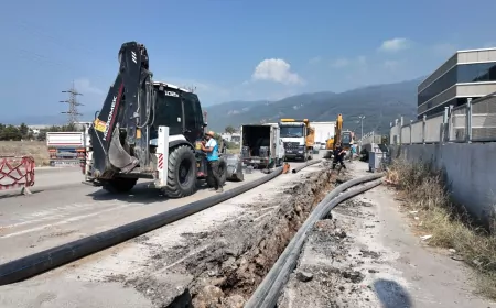 Payas’ta 178 kilometrelik içme suyu şebekesi yenileniyor, 164 kilometre tamamlandı
