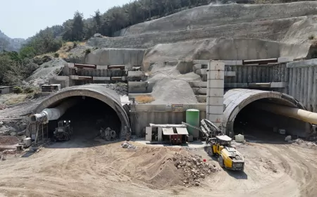 Hatay’da Amanos Tünellerinde Çalışmalar İlerliyor İskenderun-Antakya Arası 10 Dakikaya İnecek
