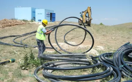 Eskişehir Büyükşehir Belediyesi ESKİ Beylikova Doğray’da altyapı çalışması gerçekleştirdi