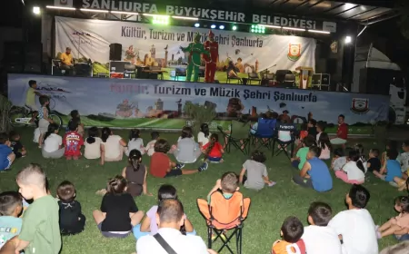 Şanlıurfa’da Açık Hava Yaz Etkinlikleri Karaköprü’de türkü ve geleneksel gösterilerle devam etti