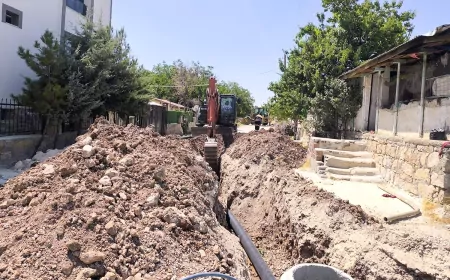 DİSKİ Dernek Mahallesi’nde 2 bin 400 metrelik kanalizasyon hattını tamamladı