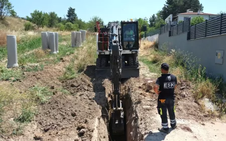 Eskişehir’de Akarbaşı ve Orhangazi Mahallelerinin altyapısı ESKİ çalışmalarıyla güçlendiriliyor
