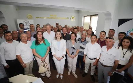 Muğla Büyükşehir Belediyesi Milas’ta muhtarlarla buluştu, mahallelerin sorunları için yol haritası oluşturuldu