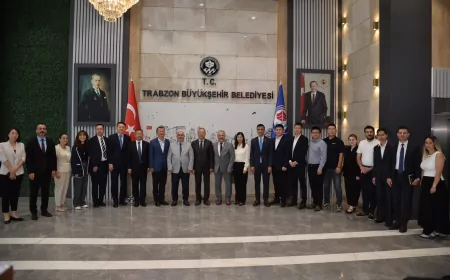 Trabzon Büyükşehir Belediyesi Çinli yatırımcılarla yeni iş birlikleri için masaya oturdu