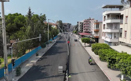 Dörtyol’da asfalt seferberliği sürüyor, 5 kilometrelik yol yenilendi