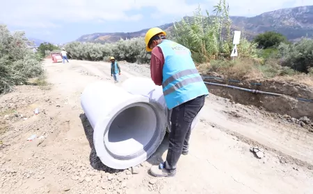 Samandağ’da 82 Kilometrelik Kanalizasyon Projesiyle Atık Sular Modern Yöntemlerle Arıtılacak
