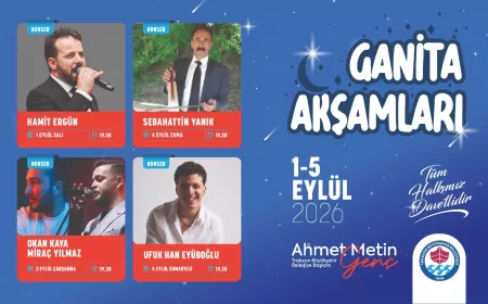 Trabzon’da Ganita Akşamları devam ediyor Karadeniz müziğinin sevilen isimleri sahne alacak