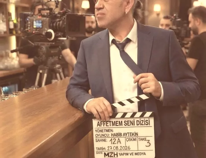 Ünlü magazinci Habib Aytekin “Affetmem Seni” dizisinde yapımcı ve oyuncu kimliğiyle kamera karşısına geçti