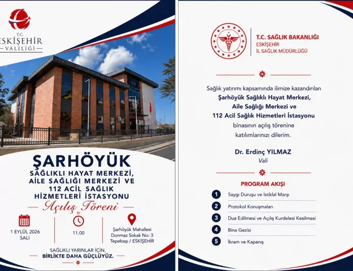 Eskişehir Şarhöyük’te üç sağlık birimi aynı merkezde hizmete açılıyor