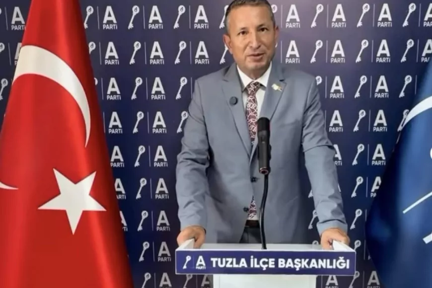 Anahtar Parti Tuzla İlçe Başkanı Ümral Öztürk: "Tuzla’nın İhtiyacı Rozet Değişikliği Değil, Kalıcı Çözümdür"