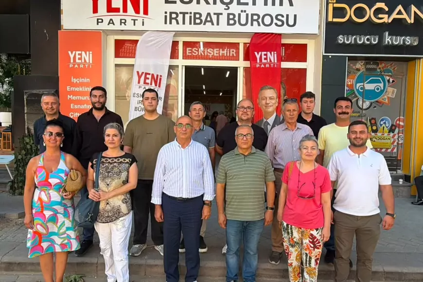 YENİ PARTİ ODUNPAZARI KURUCU İLÇE BAŞKANI RAHMİ ÇINAR: “ODUNPAZARI’NIN 85 MAHALLESİNE HALKTAN YANA SİYASET ANLAYIŞIMIZI TAŞIYACAĞIZ”