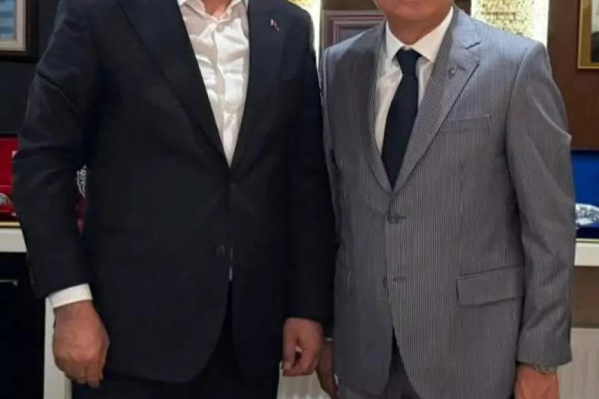 MHP Eskişehir İl Başkanı Ayhan Sezer, Eskişehir Ticaret Odası Başkanı Metin Güler ile kent ekonomisini değerlendirdi