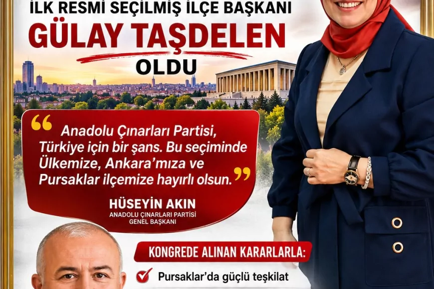 Anadolu Çınarları Partisi Genel Başkanı Hüseyin Akın: “Bu seçim ülkemize, Ankara’mıza ve Pursaklar ilçemize hayırlı olsun”