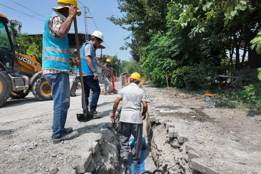 Dörtyol’da 336 bin metrelik içme suyu hattının 297 bin metresi tamamlandı
