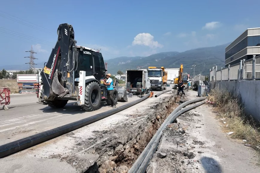 Payas’ta 178 kilometrelik içme suyu şebekesi yenileniyor, 164 kilometre tamamlandı