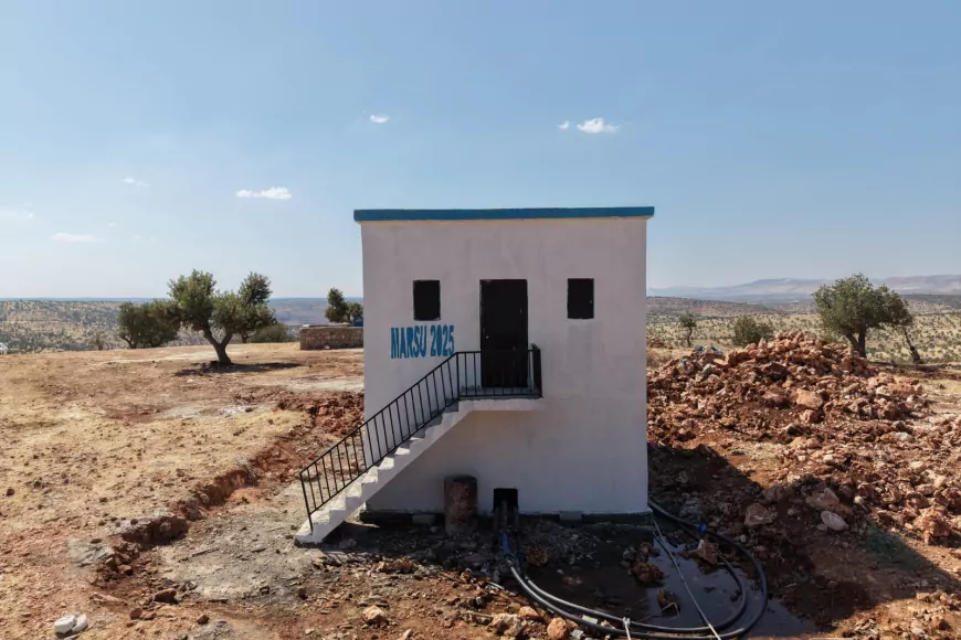Dargeçit Ulaş Mahallesi’nde yıllardır beklenen içme suyu yatırımı MARSU tarafından tamamlandı