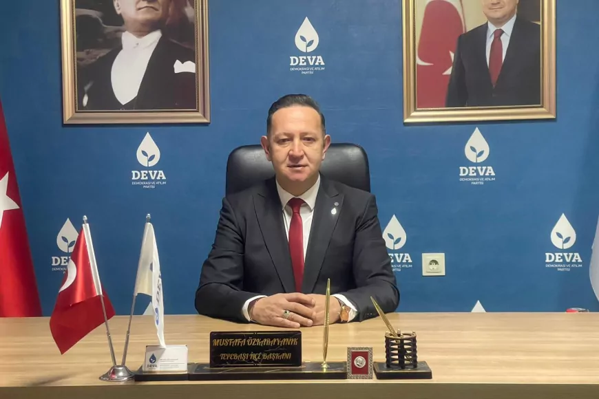 DEVA Partisi Tepebaşı İlçe Başkanı Mustafa Özkarayanık: “Habil Dökmeci partisine ve ilkelerine sahip çıktı”