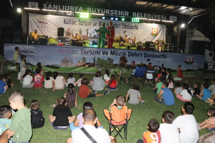 Şanlıurfa’da Açık Hava Yaz Etkinlikleri Karaköprü’de türkü ve geleneksel gösterilerle devam etti