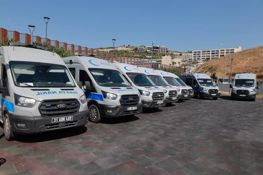 Hatay Büyükşehir Belediyesinin Hasta Nakil Hizmeti 1 Nisan’dan Bu Yana 7 Bin 130 Vatandaşa Ulaştı