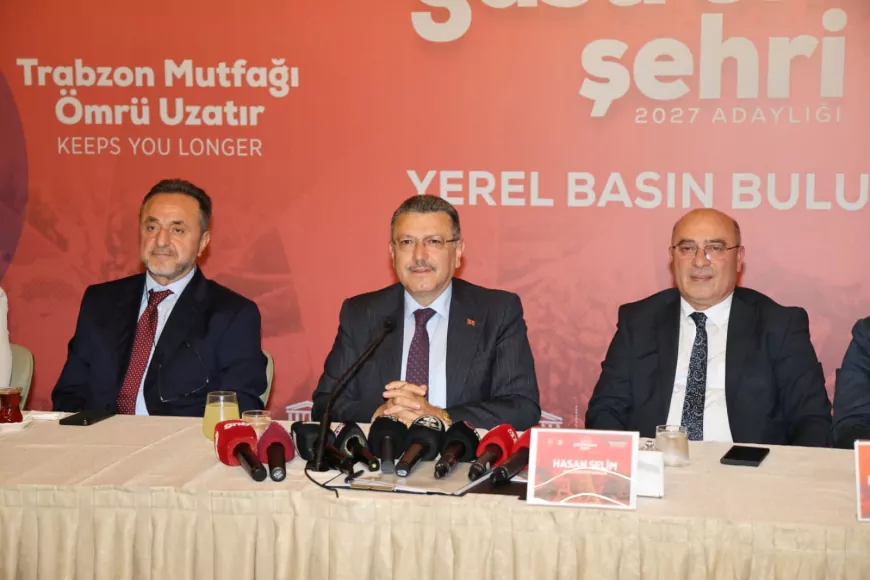 Trabzon Büyükşehir Belediye Başkanı Ahmet Metin Genç: “Trabzon mutfağı ömrü uzatır” UNESCO Gastronomi Şehri hedefi için adaylık süreci başlatıldı