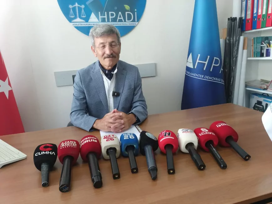 AHPADİ Başkanı Mehmet Ektaş: “Meclisi Yok Sayan Bu Taslağa Hayır Deyin” Çağrısında Bulundu