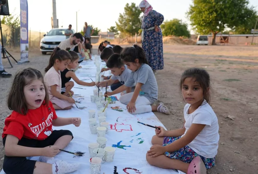 Diyarbakır Büyükşehir Belediyesi Gezici Müzik Atölyesi 13 mahallede yaklaşık bin 700 çocuğu sanatla buluşturdu