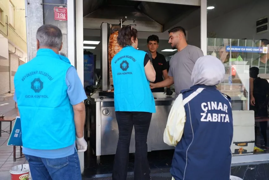 Diyarbakır Büyükşehir Belediyesi 17 İlçede Gıda Denetimlerini Sürdürüyor, Yüzlerce Ürüne El Konuldu
