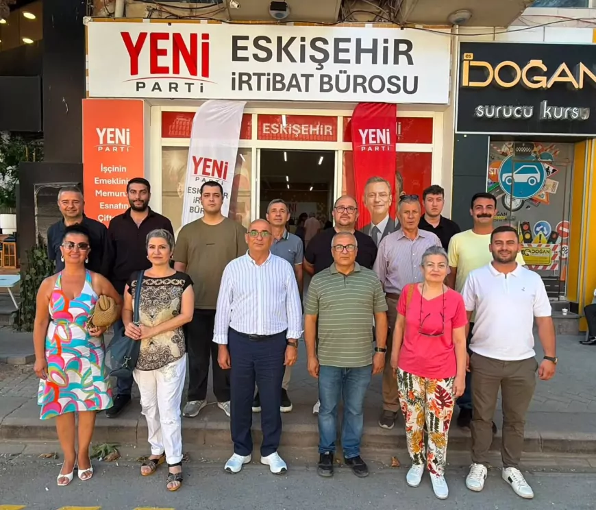 YENİ PARTİ ODUNPAZARI KURUCU İLÇE BAŞKANI RAHMİ ÇINAR: “ODUNPAZARI’NIN 85 MAHALLESİNE HALKTAN YANA SİYASET ANLAYIŞIMIZI TAŞIYACAĞIZ”
