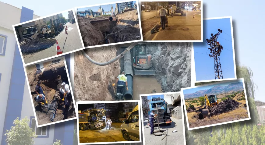 DİSKİ, Diyarbakır kent merkezi ve 13 kırsal ilçede altyapı çalışmalarını sürdürdü