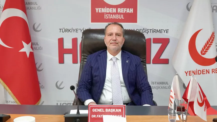 Yeniden Refah Partisi Genel Başkanı Dr. Fatih Erbakan: “Türkiye sorunun bir parçası haline getirilmek isteniyor”