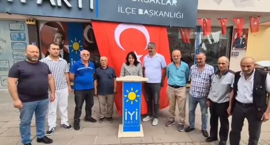 İYİ Parti Pursaklar İlçe Başkanı Cihanur Öncar: “Türkiye Cumhuriyeti pazarlık konusu yapılamaz”